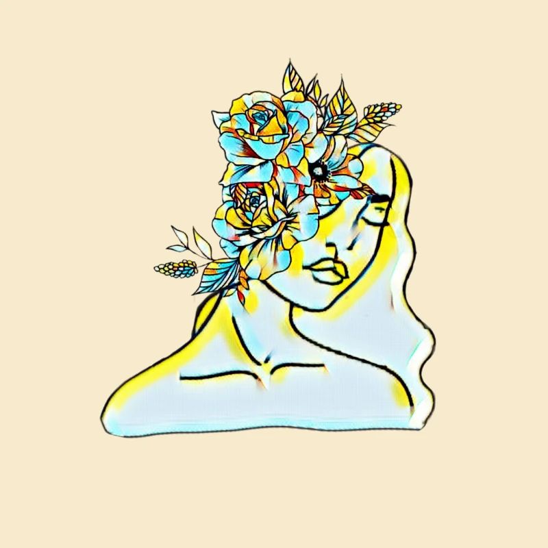 Blumenfrau
