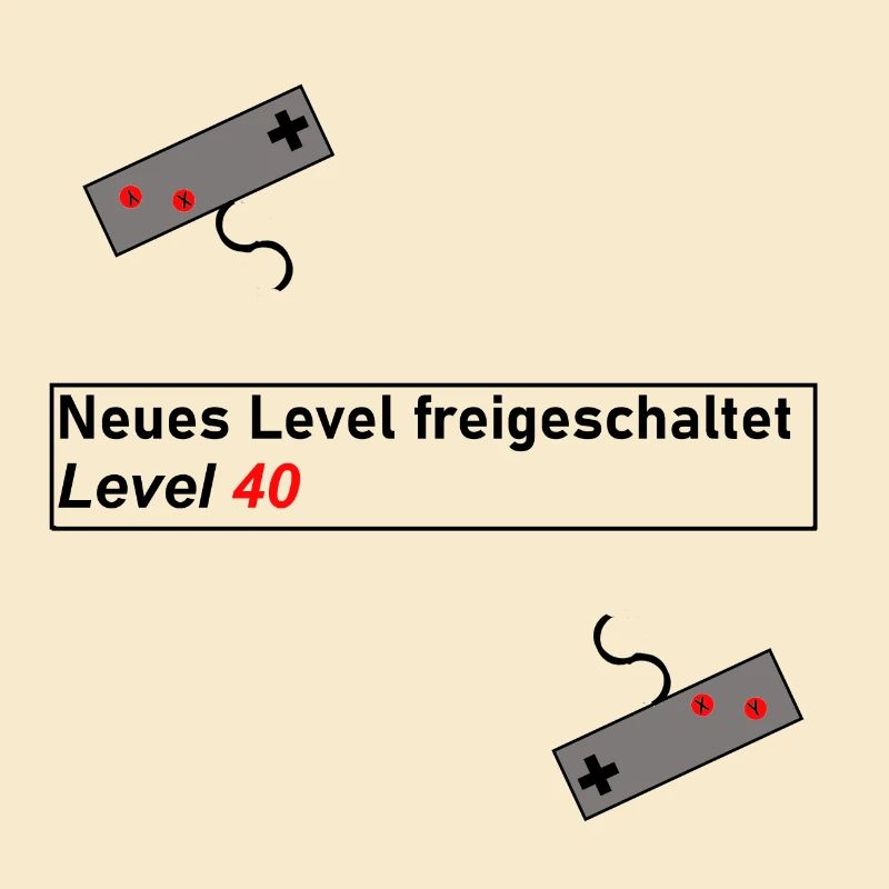 Level Up Gaming Geschenk Geschenkidee Geburtstag
