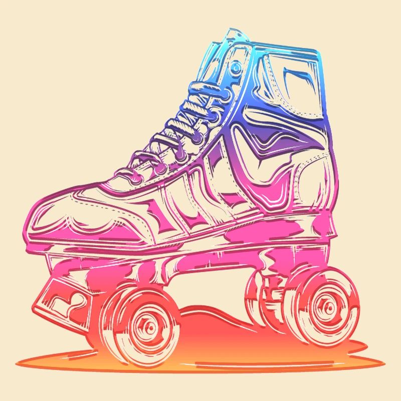 rollerblades patins rollers rollerskates retro