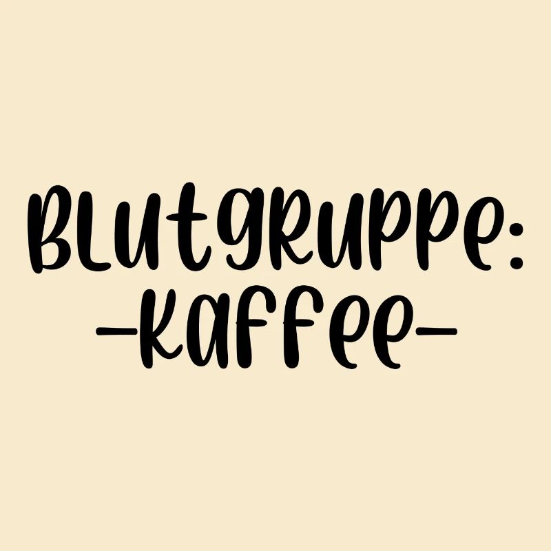 Blutgruppe Kaffee