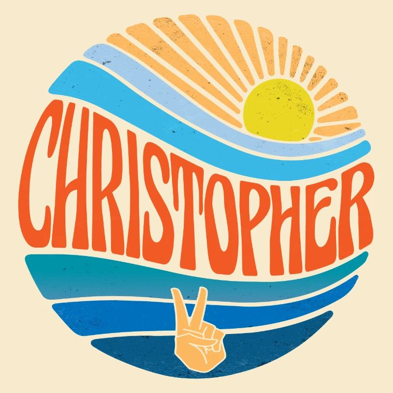 Chemise Christopher Vintage Coucher de soleil Christopher