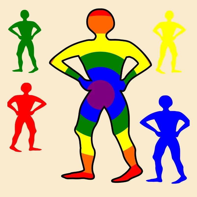 Rainbow Person