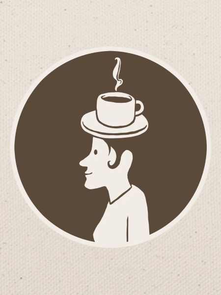 Kaffeehut Frau