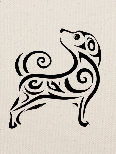 Ästhetisches Hundedesign