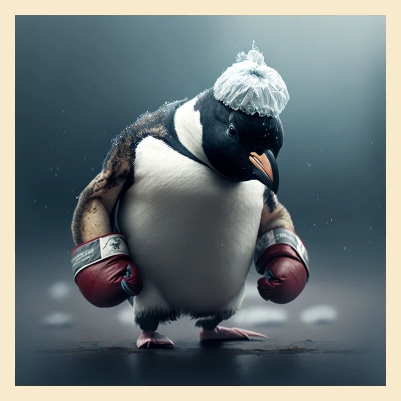 Pinguin Kämpfer