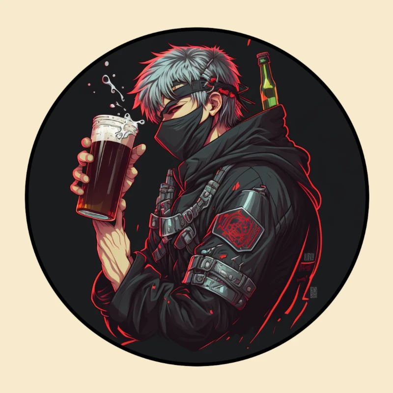 Ninja mit Bier v2