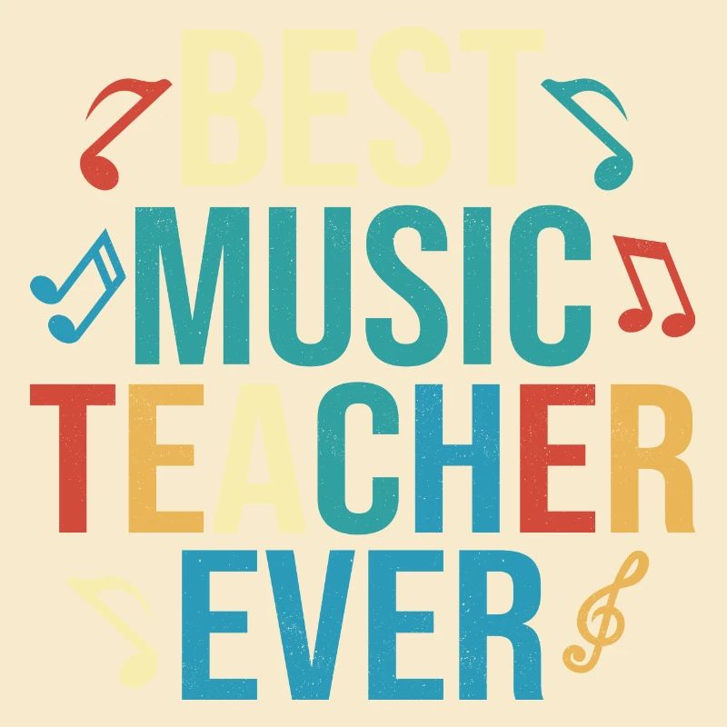 Meilleur professeur de musique Jamais Notes Instruments Educatio