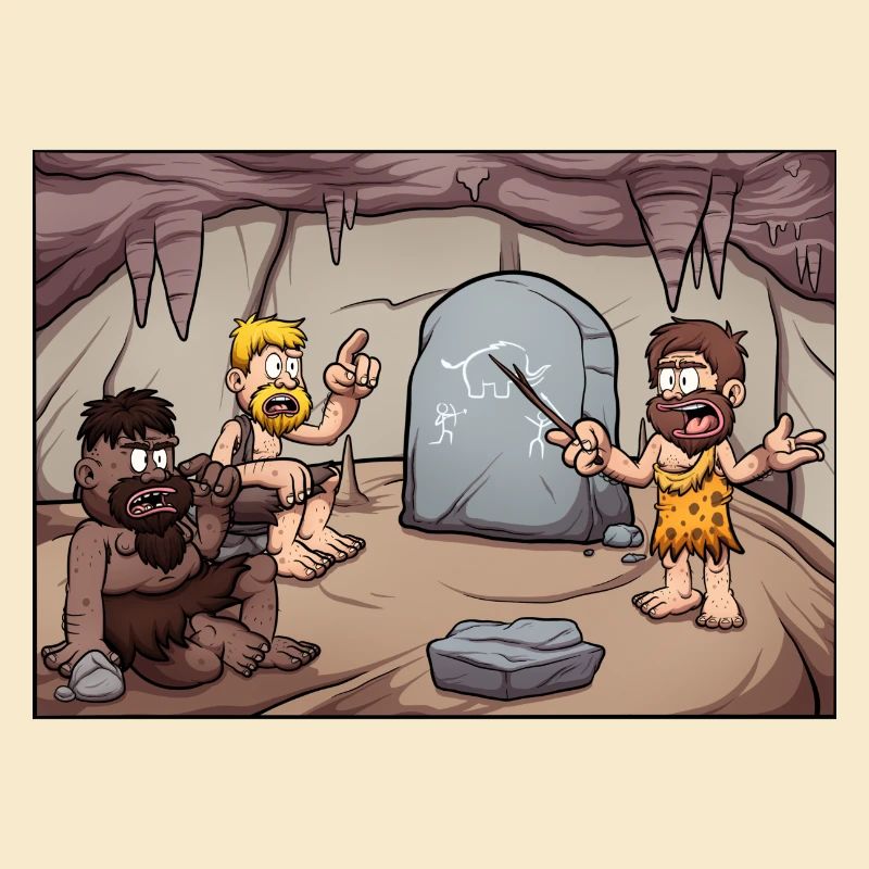 Cavemen Learning