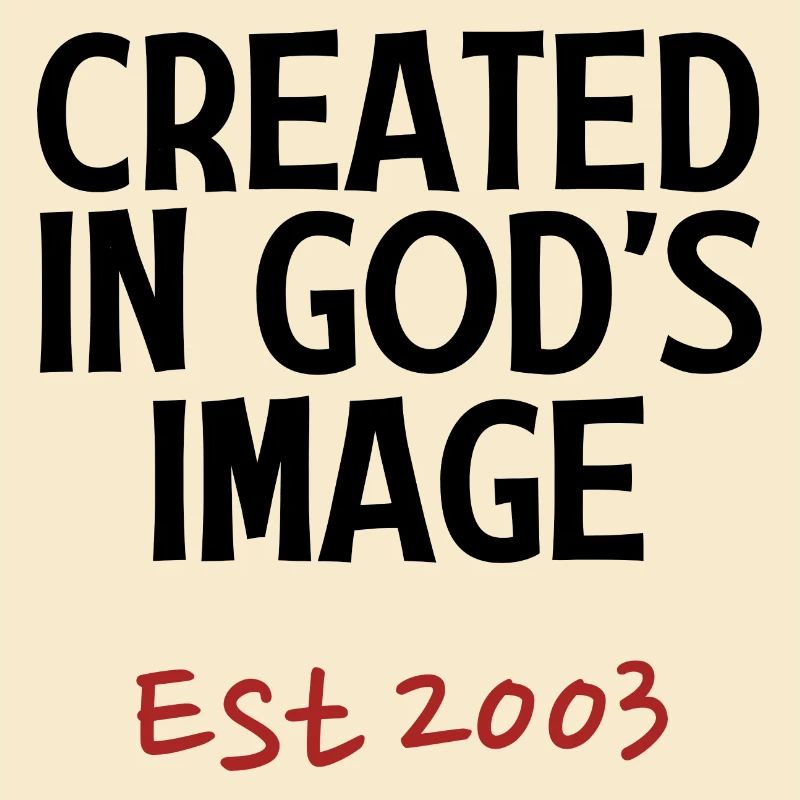 Created in God's Image Est 2003