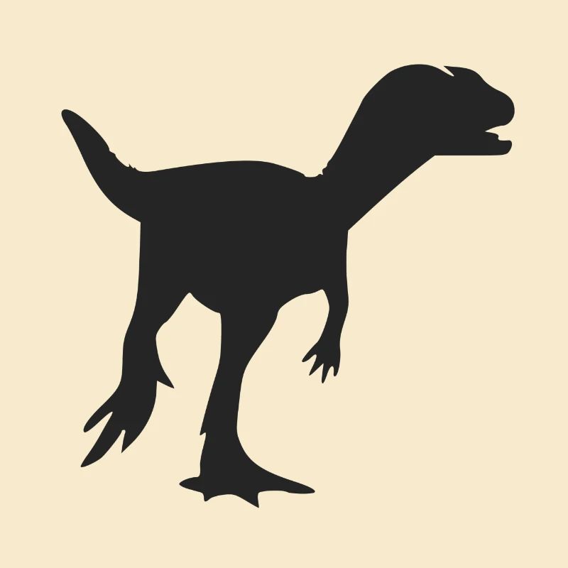 Silhouette des Velociraptor