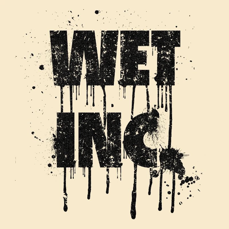 WET INC BLACK GRUNGE