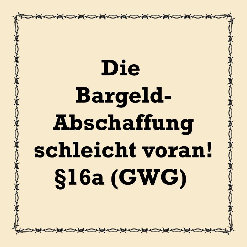 Bargeldabschaffung