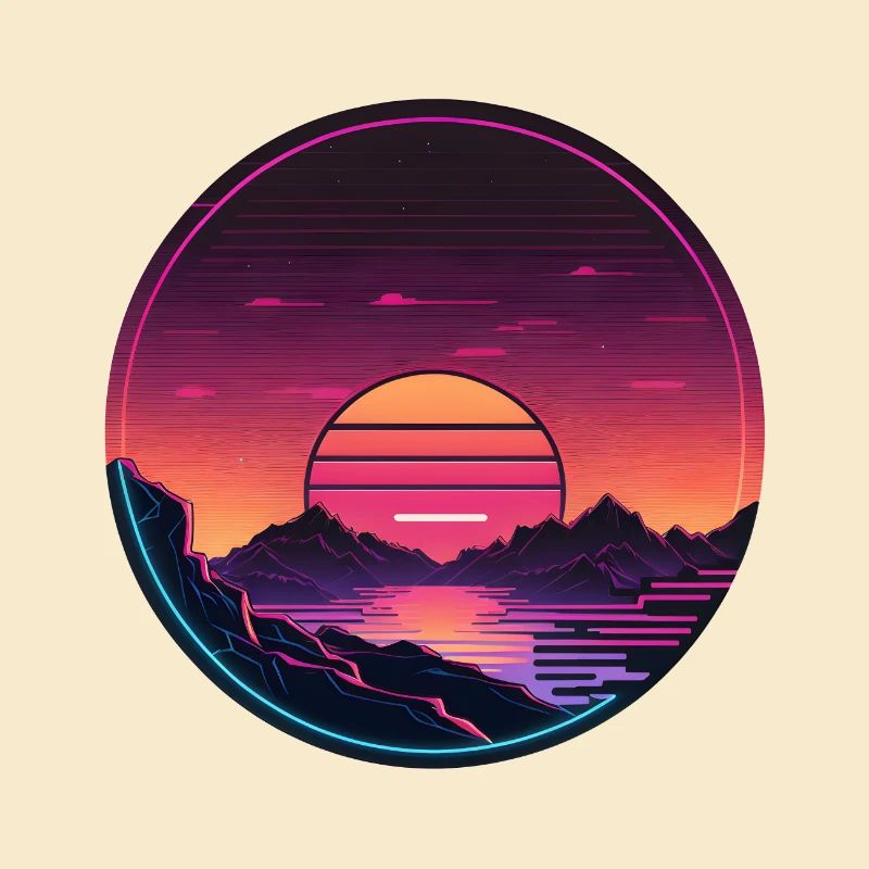 Synthwave Sunset