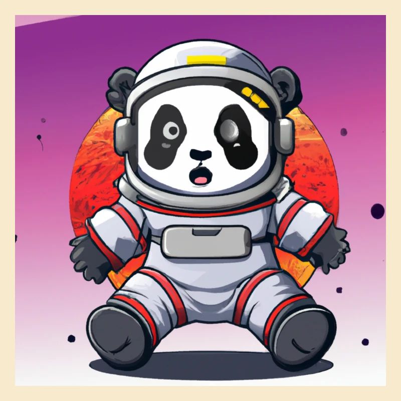 Panda Astronaut