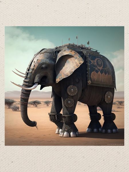 Elefant in Kenia 2