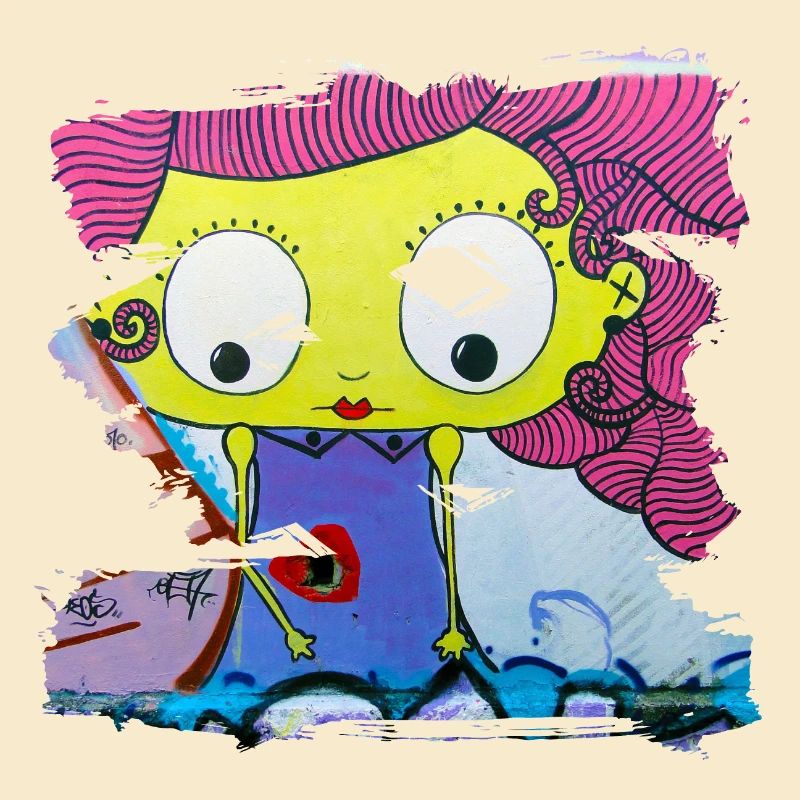 Graffiti style Splash hip hop couleurs peintre couleur