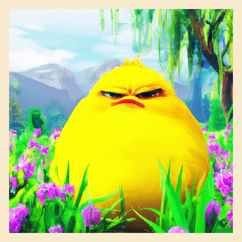 grumpie chick das Originale