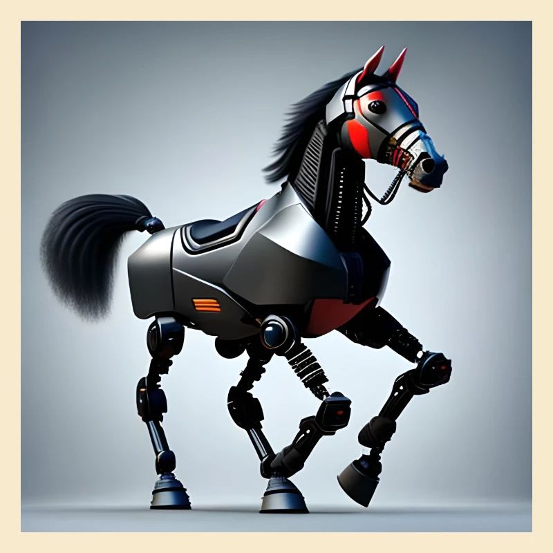 Roboterpferd Version 1