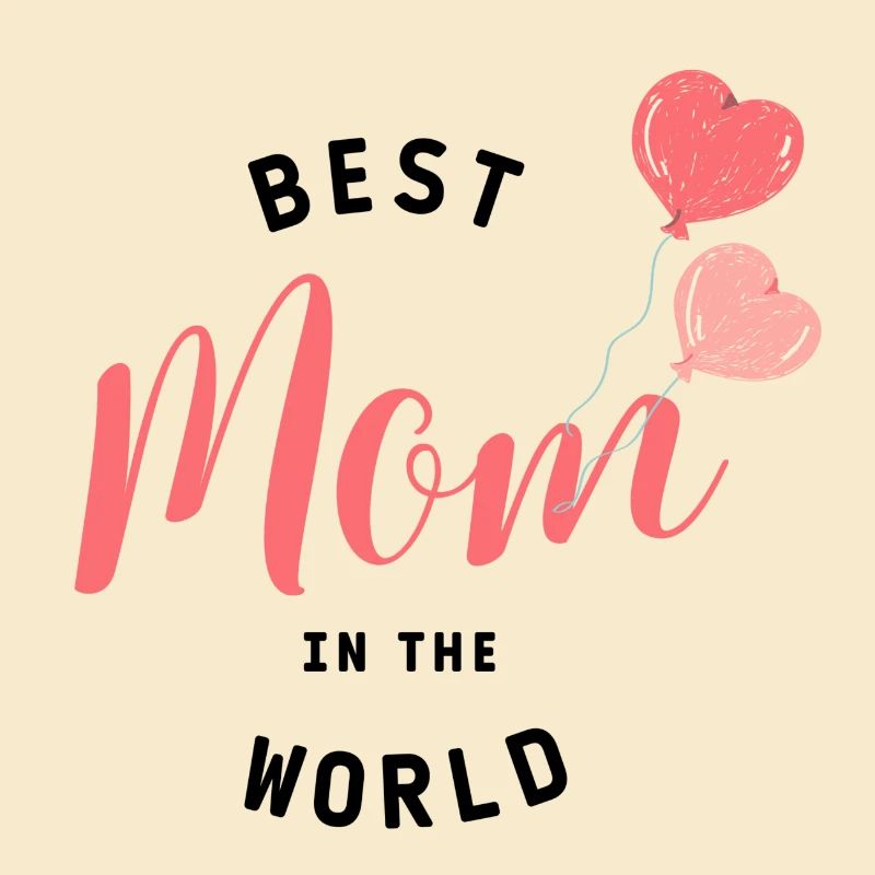 Best Mom Beste Mama Luftballons Slogan Muttertag
