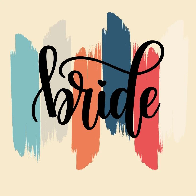 The Retro Rainbow Bride