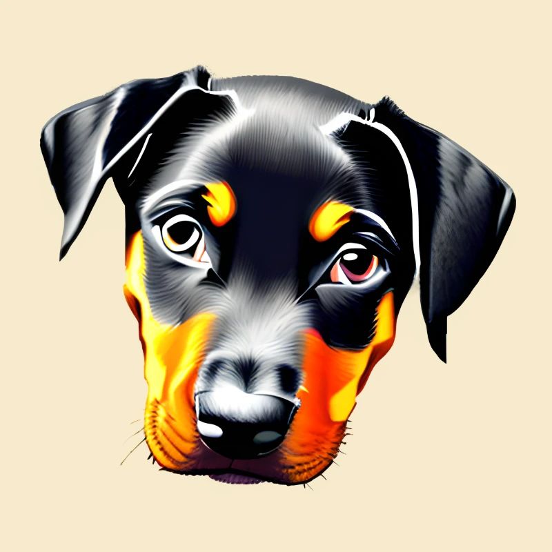 Dobermanntrainer Dobermann Hund Dobermannwelpe