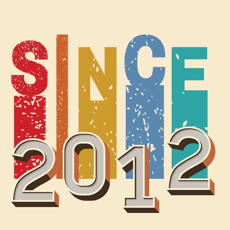 Seit 2012 retro