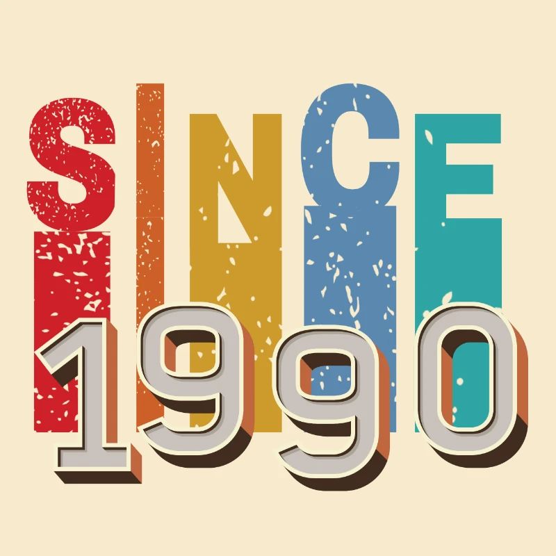 Seit 1990 retro