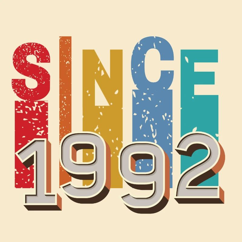 Seit 1992 retro