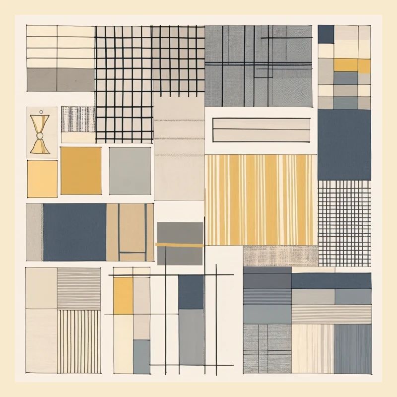 Minimalist Pattern Design Inspired by Tranquility