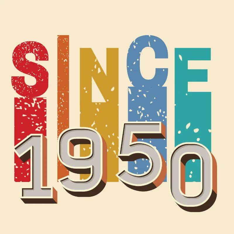 Since 1950 retro