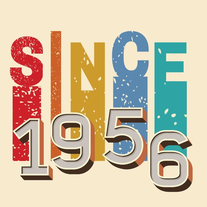 Since 1956 retro