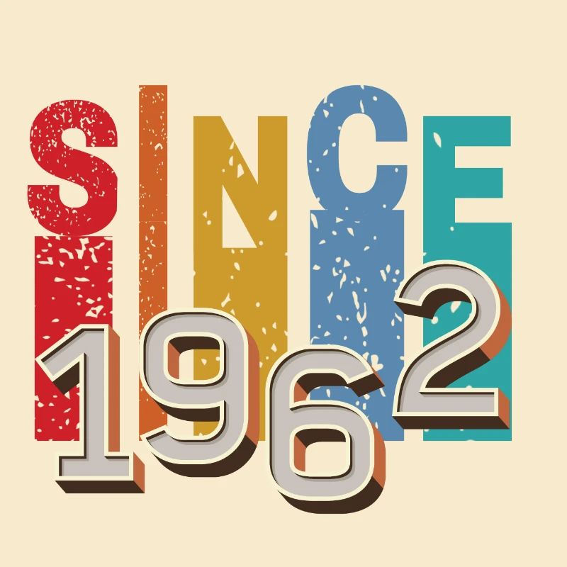 Since 1962 retro
