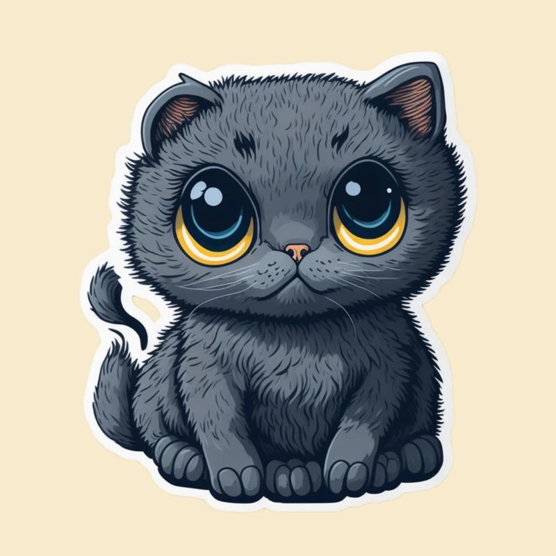 Cute Grey Cat