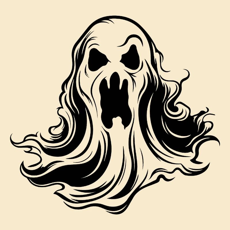 Ghost Ghosts Witching Hour Halloween