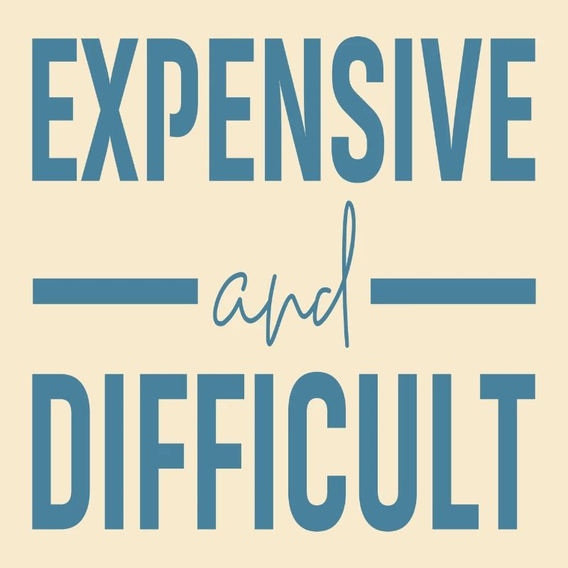 Expensive and Difficult