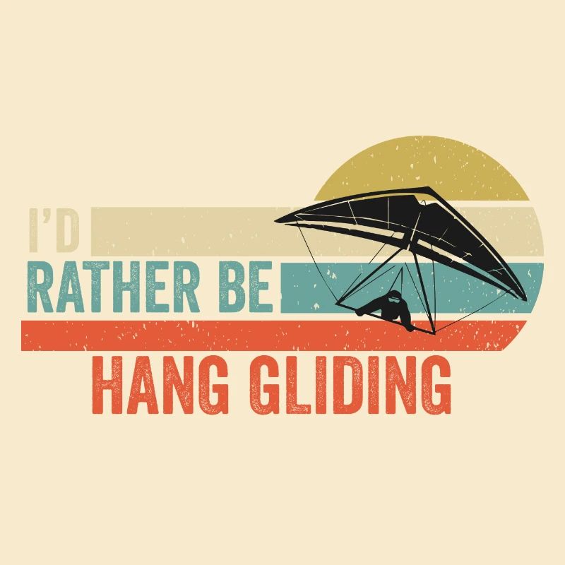 Hang Gliding - I'd Rather Be Hang Gliding gift