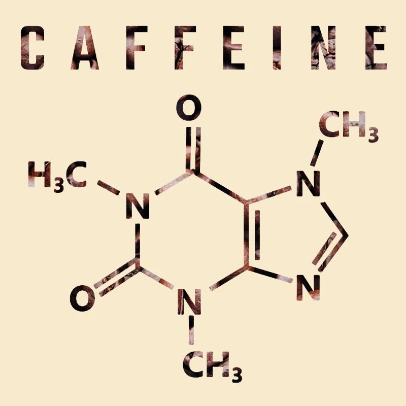 Koffein-Molekül