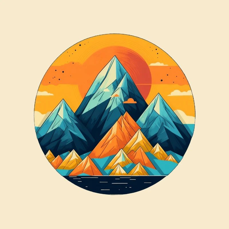 Bunte Berge