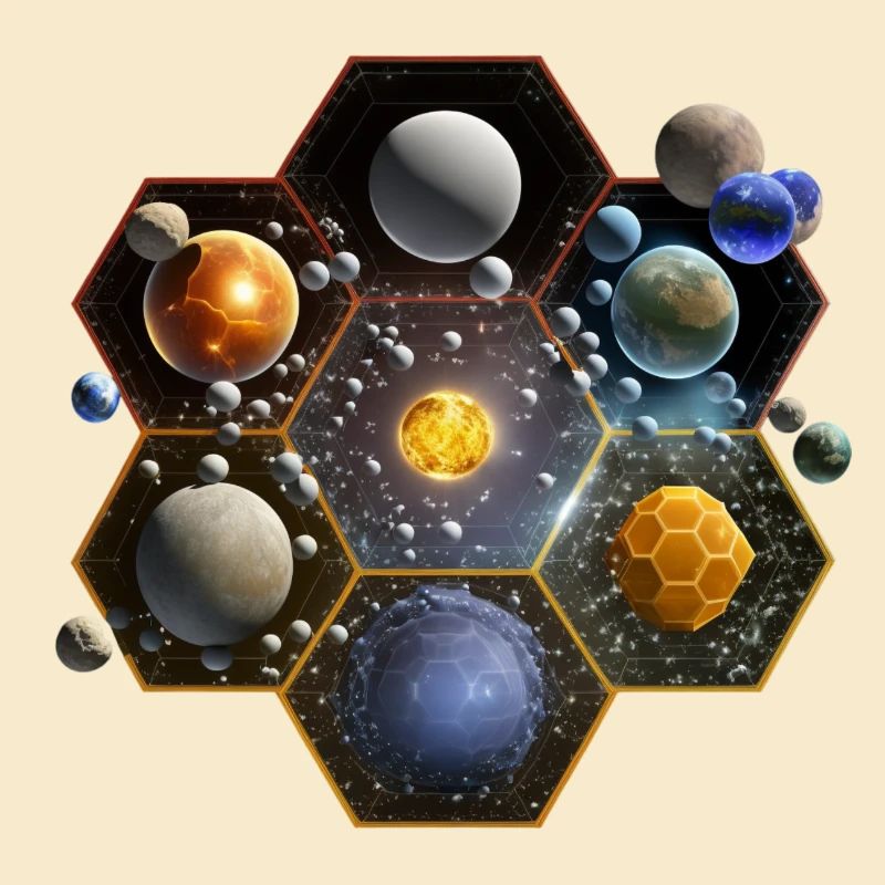 Hexagonal Solar System