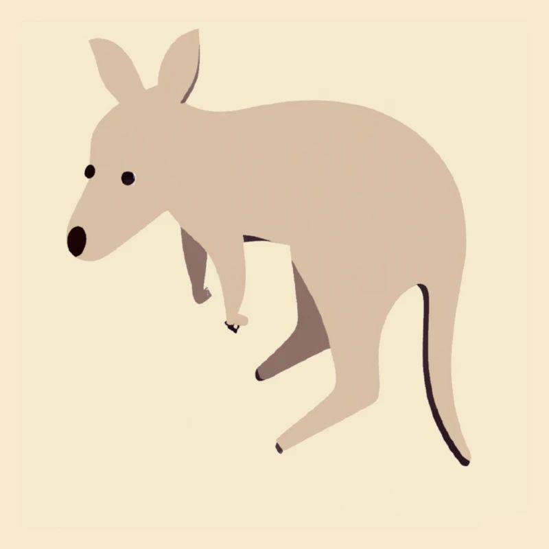 Känguru Australien Design