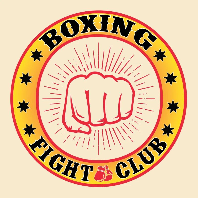 Conception de club de combat de boxe