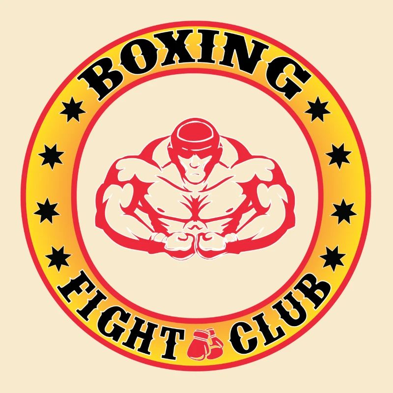 Conception de club de combat de boxe