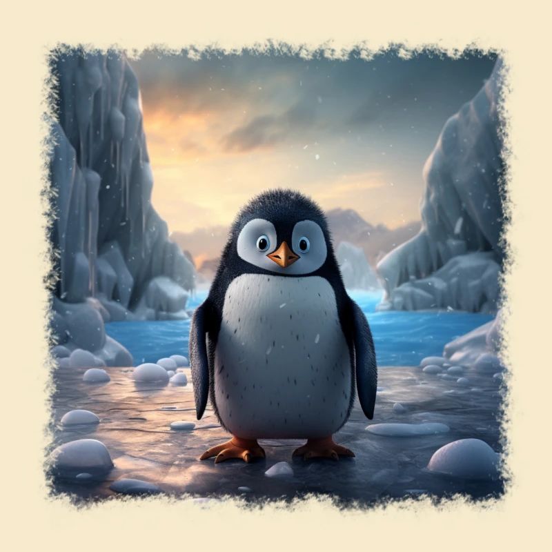 Süßer Pinguin