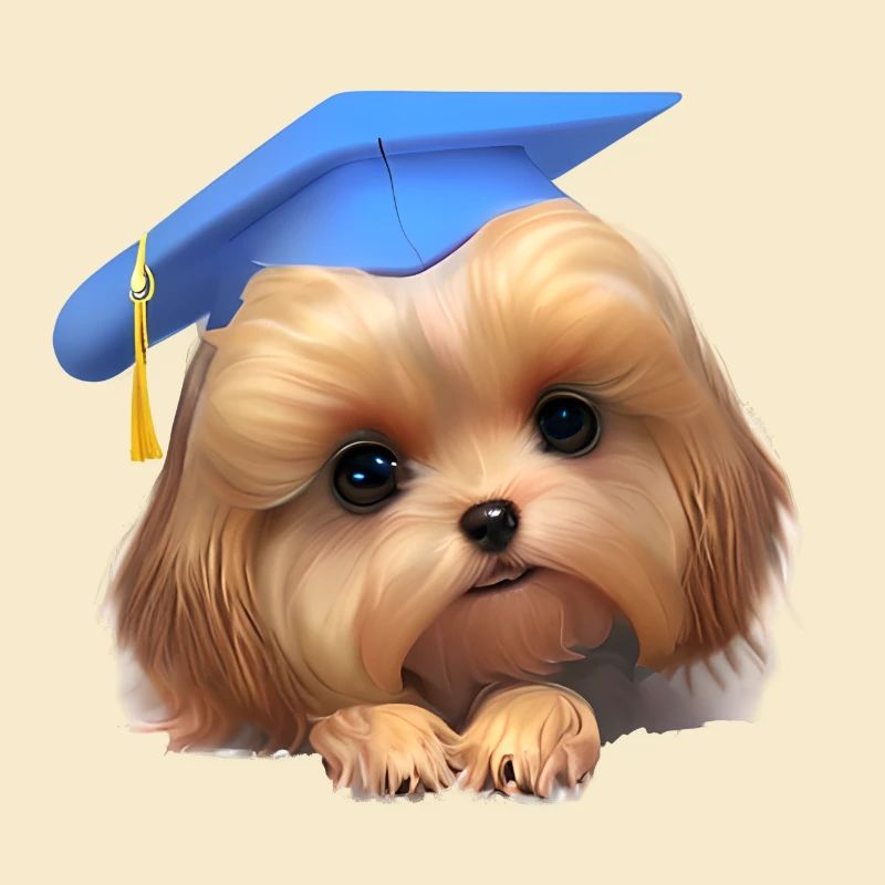 Bachelor Hunde Schulabschluss Terrier Studium