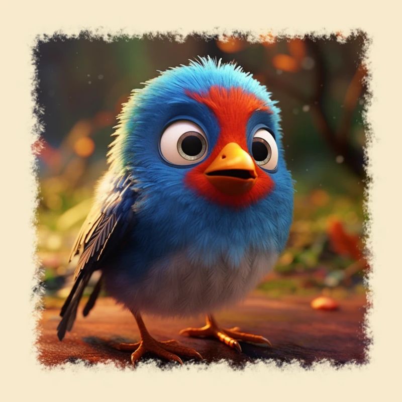Kleiner süßer Vogel