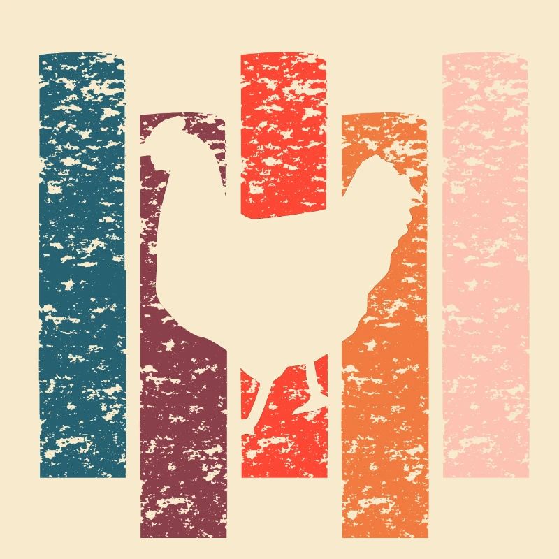 Vintage gift hen