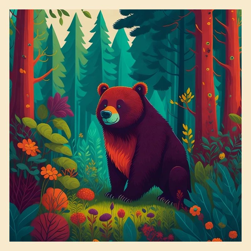 Bär im Wald