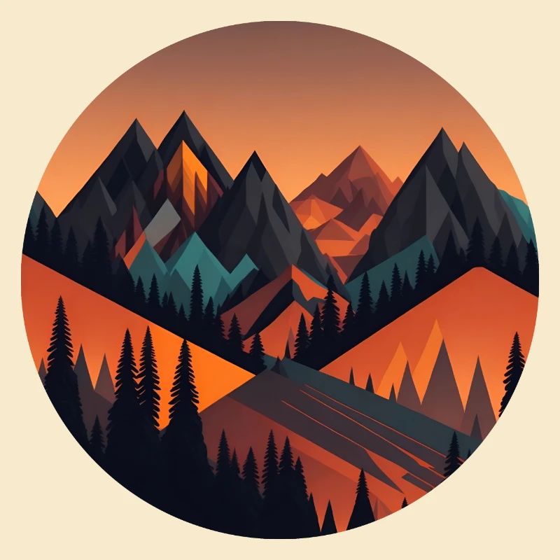 Abstract landscape