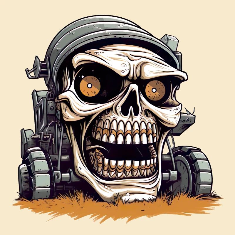 Moissonneuse agressive et vorace