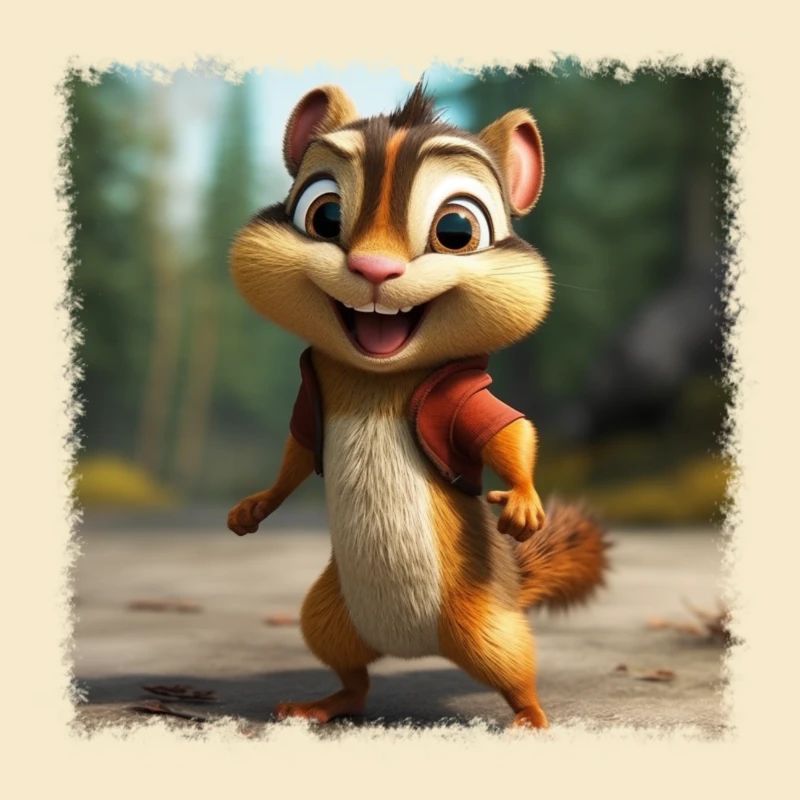 cooles Streifenhörnchen